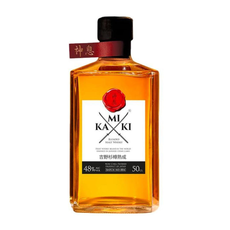 Whisky Kamiki Blended Malt Japonês.