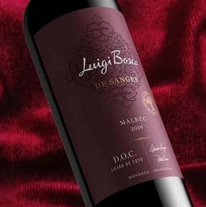 Vinho Argentino Luigi Bosca de Sangre Malbec EDICÃO 120 ANOS - Distribuidora Katarina