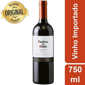 Vinho Casillero del Diablo Reserva Carmenere 750ml - Distribuidora Katarina