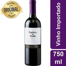 Vinho Tinto Chileno Merlot Casillero Del Diablo 750 ml